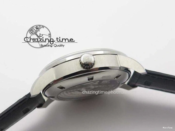 MIROTIME 0814 Ingeniuer St.Laurens SS White Dial MK 1:1 Best Edition On Black Leather Strap A Youthful 7363
